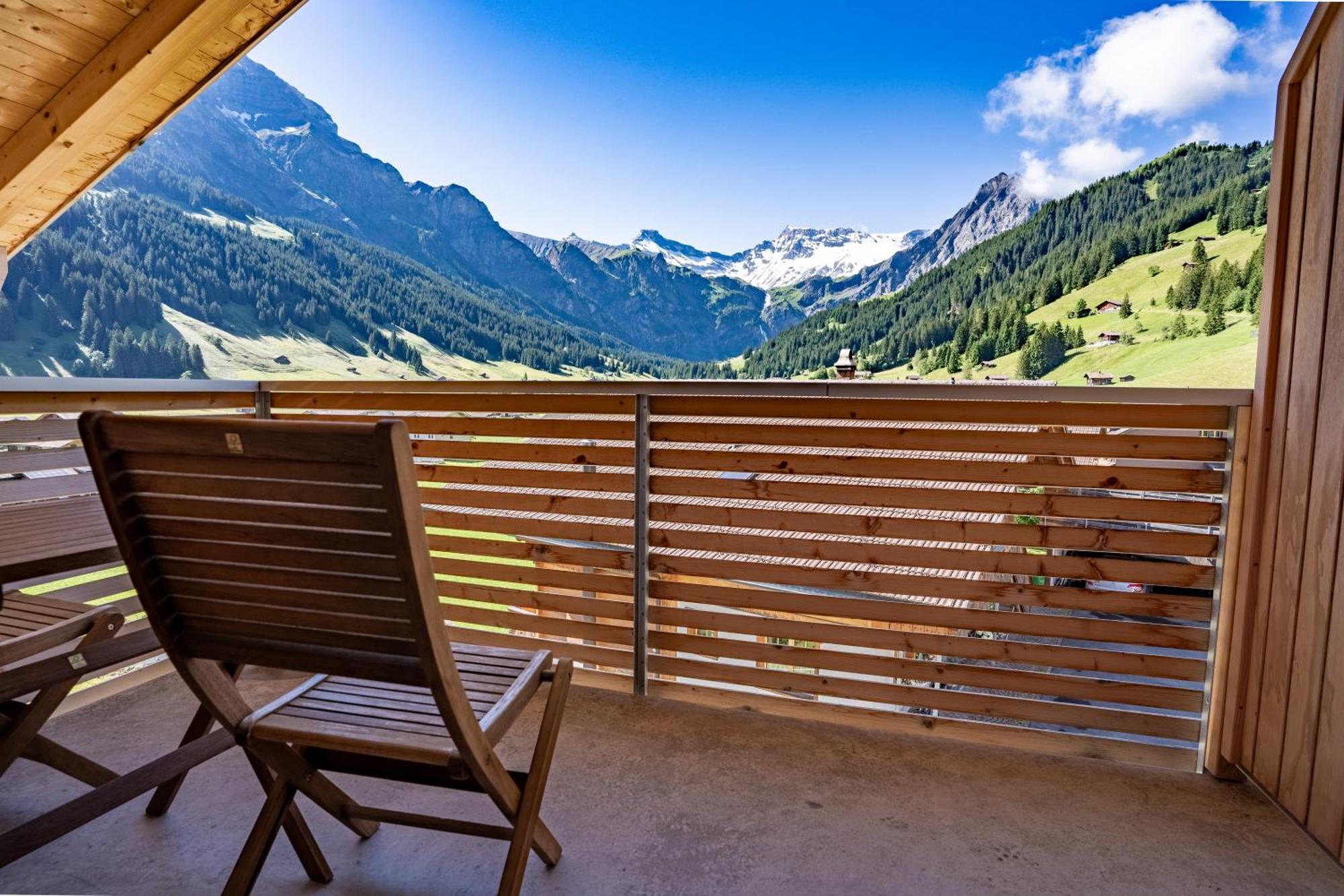 Chuenislodge2- Zwei Balkone, Gemuetlicher Kamin, Top Aussicht Adelboden Exterior photo